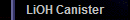 LiOH Canister