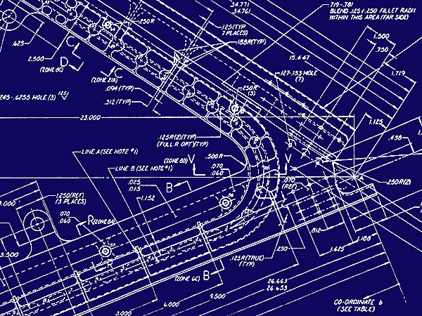 space shuttle technical drawings